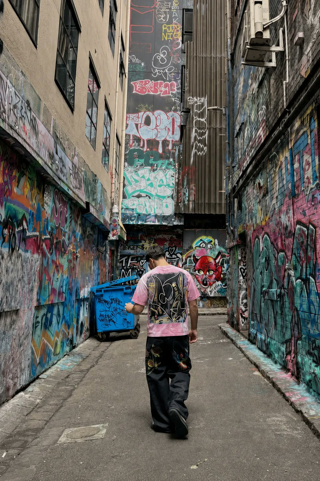 VTILTED Fall 1 — new drop live 9/15, graffiti alley